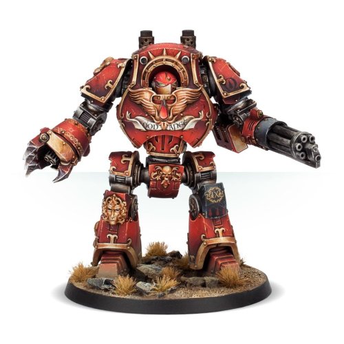Blood Angels Legion Contemptor Dreadnought with Kheres Assault Cannon and Claw